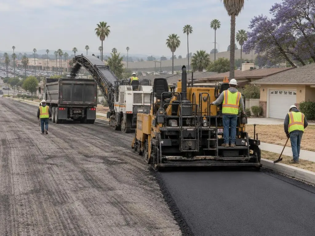 Grind and Repave in Buena Park, CA