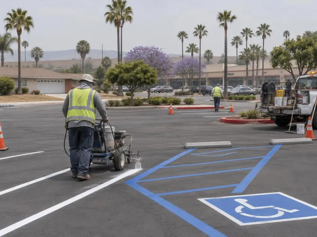 Parking Lot Striping in Buena Park, CA